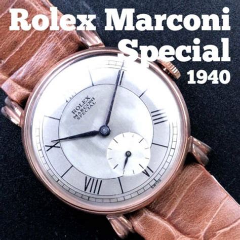 rolex marconi wikipedia|Rolex marconi special.